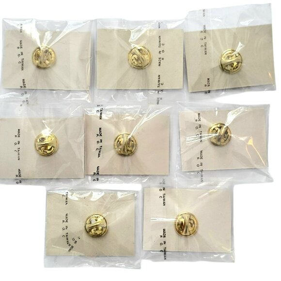 8 VTG War Planes Collector Pins Tie Tack Airplane Fighter Jet Display Card Atlas - Picture 5 of 6